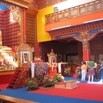 Boedhistische tempel binnen